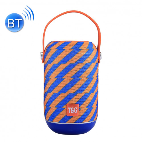 T & G TG107 Haut-parleur stéréo sans fil Bluetooth V4.2 portable avec poignée, MIC intégré, prise en charge des appels mains libres et carte TF & AUX IN & FM, Bluetooth Distance: 10 m SH01EL692-310