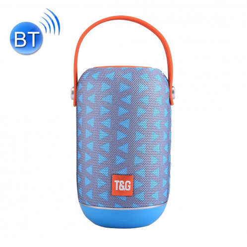 T & G TG107 Haut-parleur stéréo sans fil Bluetooth V4.2 portable avec poignée, MIC intégré, prise en charge des appels mains libres et carte TF & AUX IN & FM, Bluetooth Distance: 10 m SH01TT958-310