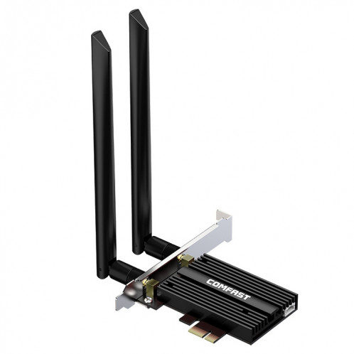 Comfast CF-AX181 PRO 3000MBPS TRI-BAND + BLUETOOTH 5.2 Carte réseau sans fil PCI-e PCI-E avec dissipateur thermique SC00261508-37