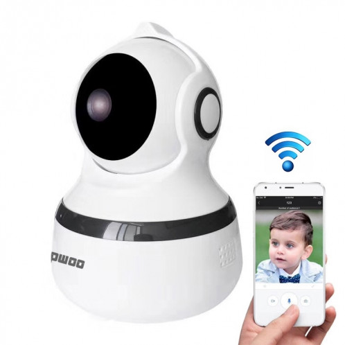 Caméra IP WiFi WiFi Anpwoo Altman 2.0MP 1080P HD, prise en charge de la détection de mouvement / vision nocturne (blanc) SA096W1587-310