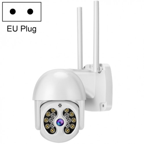 TUYA QX56 3.0 millions de pixels IP66 IP66 Imperméable 2.4G Caméra IP sans fil, Support Amazon Alexa & Google Home & Motion Détection & Détection de mouvement et de la carte audio à deux voies Vision nocturne et de SH16EU518-38