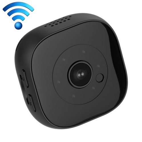 H9 Mini HD 1280 x 720p 120 Degre Large Large à angle WiFi Smart WiFi SURVEILLANCE Caméra (Noir) SH130B729-315