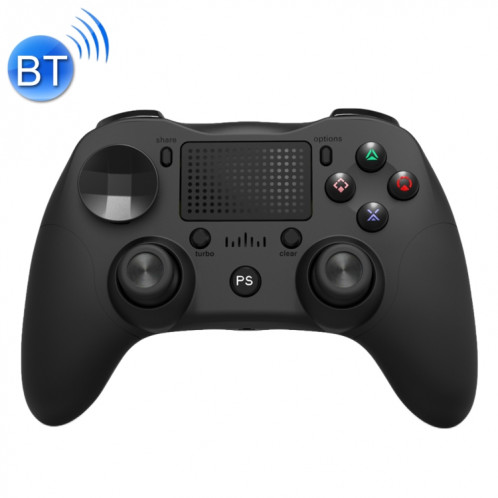 Manette de jeu Bluetooth sans fil P912 pour PS4 / PC (noir) SH187B975-313