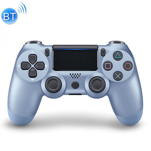 Pour manette de jeu sans fil Bluetooth PS4 avec lumière, version américaine (bleu) SH513L591-34