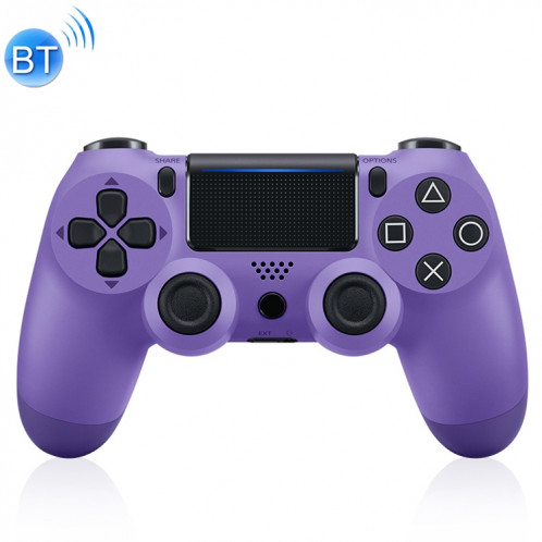 Pour manette de jeu sans fil Bluetooth PS4 avec lumière, version européenne (violet) SH552P1366-34