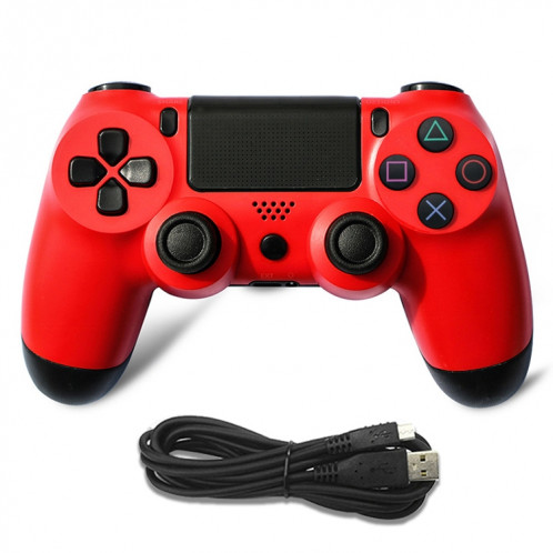 Pour manette de jeu filaire PS4 (rouge) SH016R1128-34