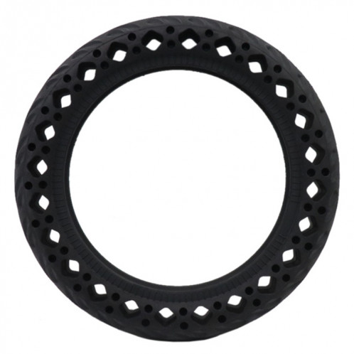 8,5 pouces Scooter électrique résistant à l'usure pneu à motif décoratif absorbant les chocs pneu solide en nid d'abeille, adapté pour Xiaomi Mijia M365 (noir) SH669B142-35