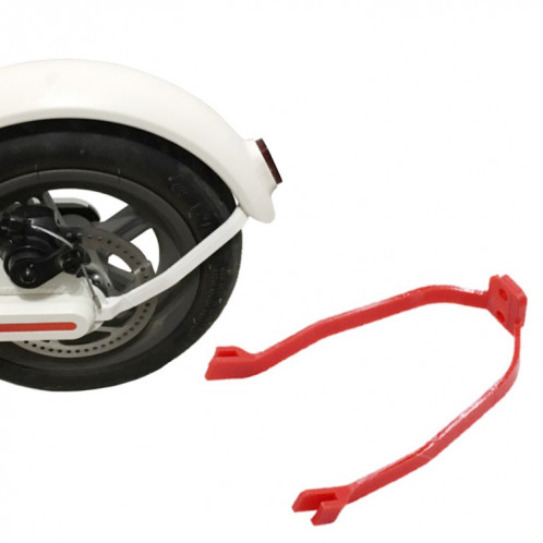 Accessoires de scooter électrique Support de garde-boue arrière pour Xiaomi Mijia M365 (rouge) SH675R1814-35