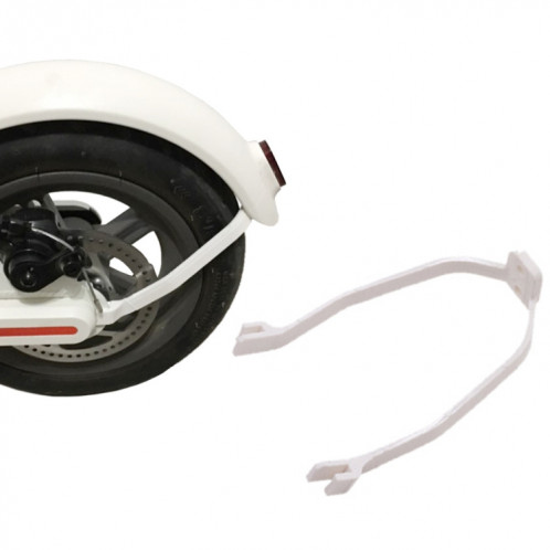 Accessoires de scooter électrique Support de garde-boue arrière pour Xiaomi Mijia M365 (blanc) SH675W1340-35