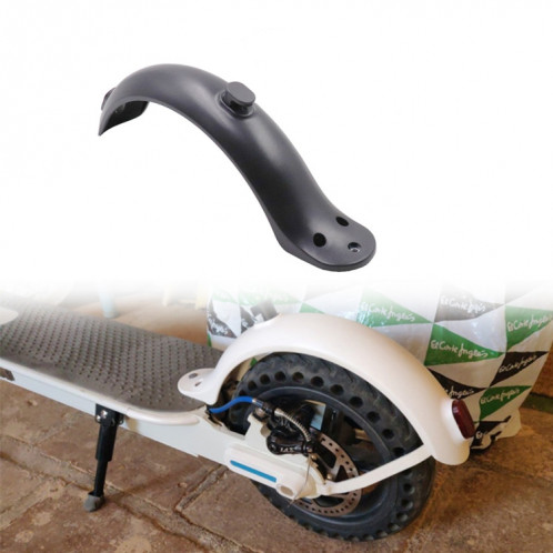 Pour accessoires de scooter électrique Xiaomi Mijia M365 Garde-boue de roue arrière avec crochet (noir) SH769B1952-35