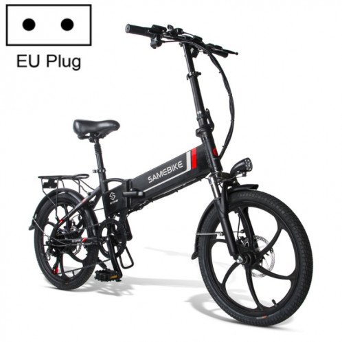 20LVXD30 20 pouces 48V batterie au lithium 350W Mini voiturier conduisant un vélo électrique pliant (noir) SH8BEU193-310