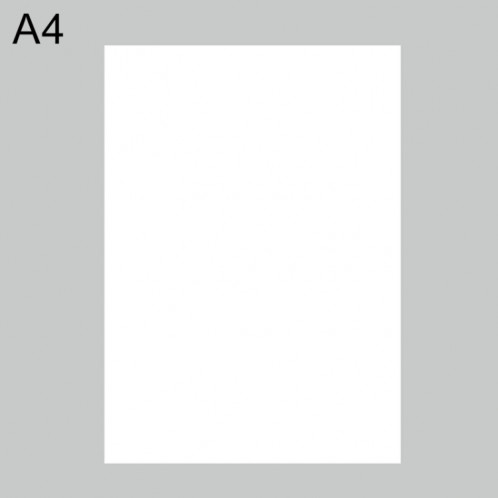 Papier d'imprimante auto-adhésif A4 500 PCS (blanc) SH023W1069-33