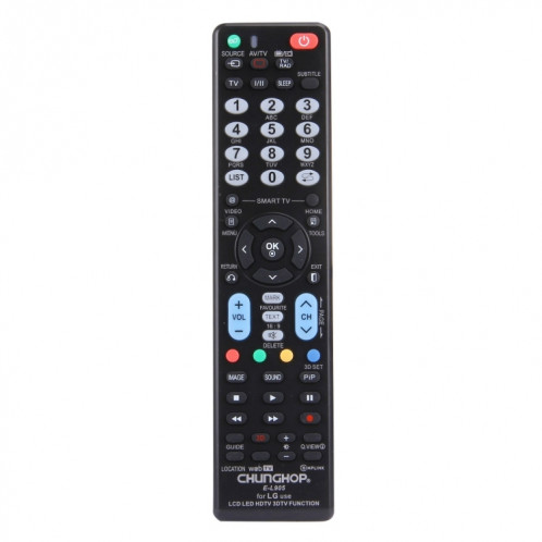 Télécommande universelle CHUNGHOP E-L905 pour LG LED LCD HDTV 3DTV SC02041539-39