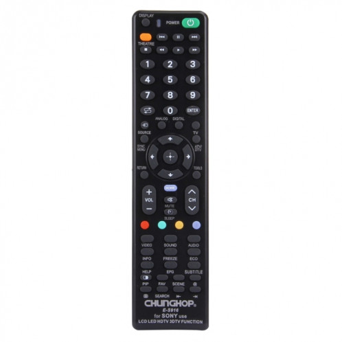 CHUNGHOP E-S916 Télécommande universelle pour SONY LED LCD HDTV 3DTV SC02091677-39