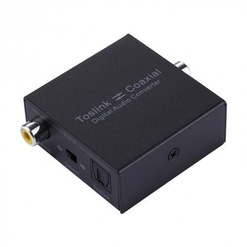NK-Q7 Tendak Optical SPDIF Toslink vers Coaxial / Coaxial vers Optique SPDIF Toslink Convertisseur audio bidirectionnel Swtich Digital 2 voies SH0221159-38