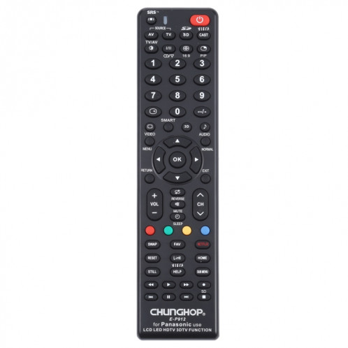 Télécommande universelle CHUNGHOP E-P912 pour TV LED PANASONIC / TV LCD / HDTV / 3DTV SC03061261-36