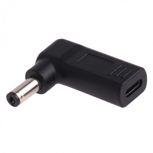 Connecteur adaptateur coudé USB-C / Type-C femelle à 5,5 x 2,1 mm mâle SH0425570-35