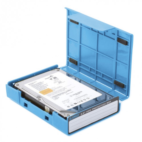 ORICO PHP-35 3.5 pouces SATA HDD Case disque dur disque protéger la boîte de couverture (bleu) SO540L451-38