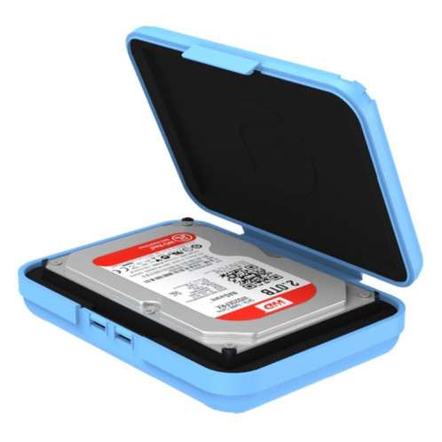 ORICO PHX-35 3.5 pouces SATA HDD Case disque dur disque protéger boîte de couverture (bleu) SO541L1371-38