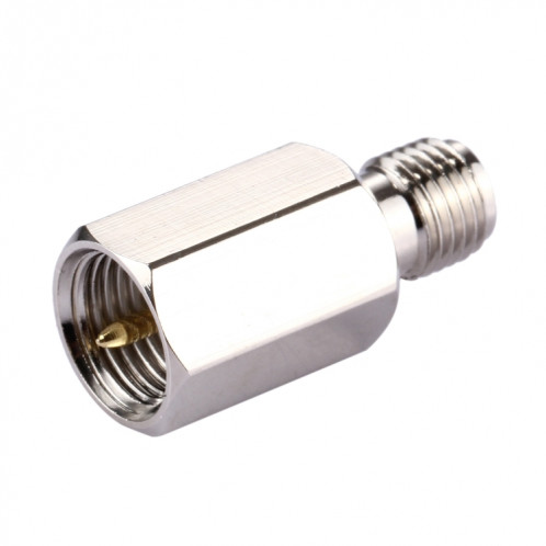 Adaptateur de connecteur FME mâle vers SMA (Argent) SF596S1431-35