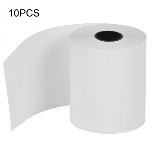 5 papier thermique d'épaisseur de PCS 57 * 50mm 0.06-0.08mm SH060550-35