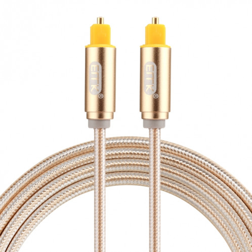EMK Câble audio numérique Toslink mâle mâle audio optique (or) SH782J789-37