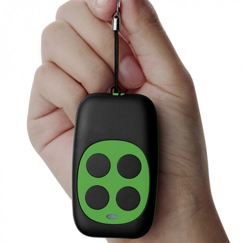 Copie à quatre touches colorées porte de porte de garage télécommande sans fil 433MHZ duplicateur de clonage de clé de copie (vert) SH864G1257-35
