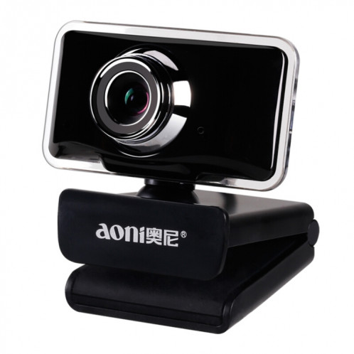 aoni C11 720P Caméra d'ordinateur HD à mise au point manuelle grand-angle à 150 degrés avec microphone SH09781496-312