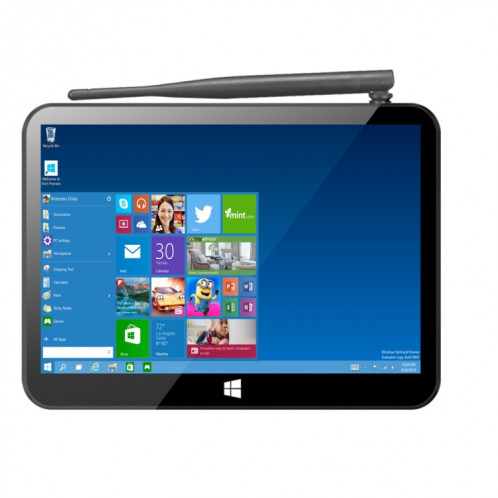 PiPo X11 Tablette Mini PC Style PC, 3GB + 64GB, 9.0 pouces Windows 10 Intel Celeron N4020 Quad Core up to 2.8GHz, prise US / EU (Noir) SP989B331-313