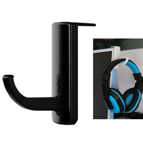 Universal Headphone Hanger PC Moniteur Bureau Casque Support Titulaire Crochet (Noir) SU060B500-36