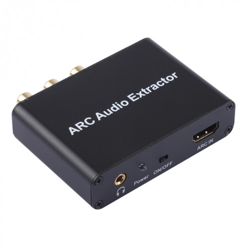 Extracteur audio 192KHz ARC HDMI ARC vers SPDIF + Adaptateur de canal retour audio convertisseur coaxial + L / R SH13571008-310