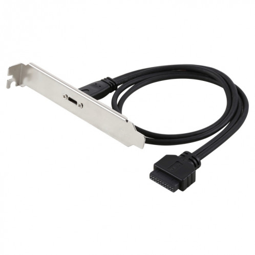 50cm USB-C / Type-C Femelle à USB 3.0 Motherboard Câble de support de support d'extension de panneau femelle à 20 broches SH13951365-34 50cm USB-C / Type-C Femelle à USB 3.0 Motherboard Câble de support de support d'extension de panneau femelle à 20 broches SH13951365-34