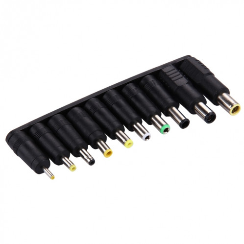 5.5x2.1mm femelle à plusieurs interfaces mâles 10 en 1 adaptateurs de puissance fixés pour IBM / HP / Sony / Toshiba / Lenovo / ASUS / Samsung / DELL ordinateur portable S515021625-35