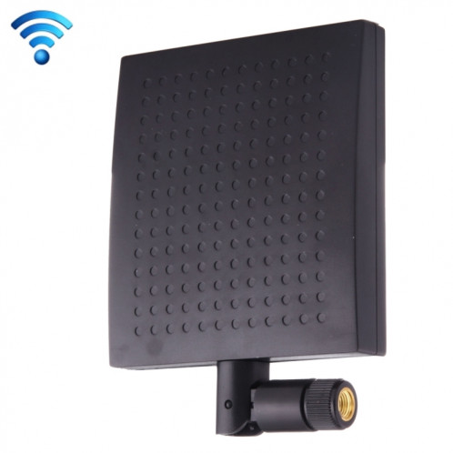 12dBi SMA Mâle Connecteur 2,4 GHz Panneau WiFi Antenne (Noir) S1887B1951-36
