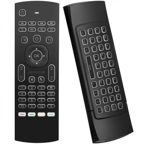 Voix MX3-L avec télécommande de clavier sans fil de souris à air moule à 2,4 GHz 2,4 GHz SH2122498-37