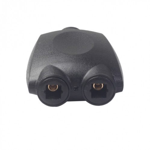 QHG03 Spdif Carré Ouverture 1 In 2 Out Commutateur / Répartiteur avec télécommande IR (Noir) SH538B1187-35