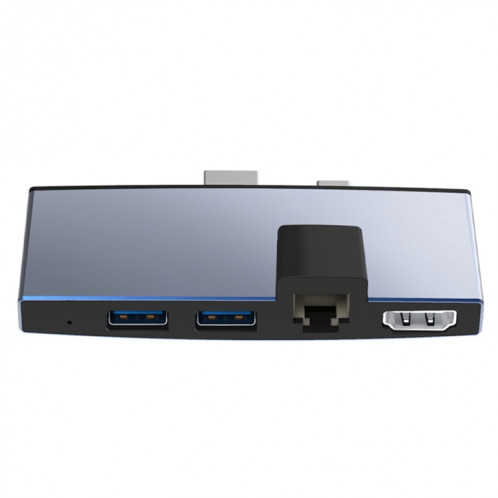 Adaptateur Rocketek SUR759 6 en 1 USB 3.0 / LAN / 4K HDMI / SD / TF HUB SR26171002-37