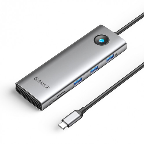 Station d'accueil multifonction ORICO PW11-9P Type-C / USB-C 8-en-1 5 Gbps (gris foncé) SO78DG906-313