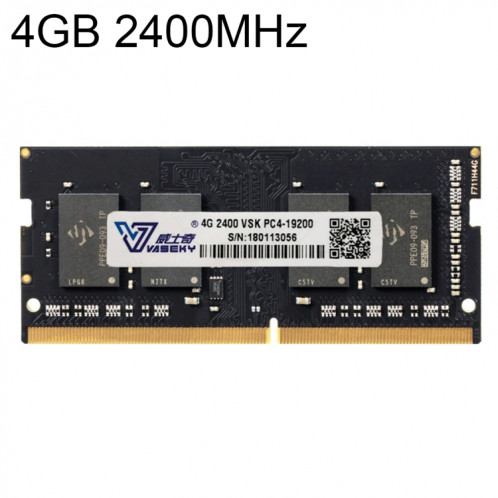 Vaseky 4GB 2400MHz PC4-19200 DDR4 Module Mémoire RAM pour Ordinateur Portable SV30551857-33