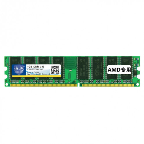XIEDE X005 DDR 333 MHz, 1 Go, module général de mémoire RAM AMD spéciale pour PC de bureau SX3767967-37