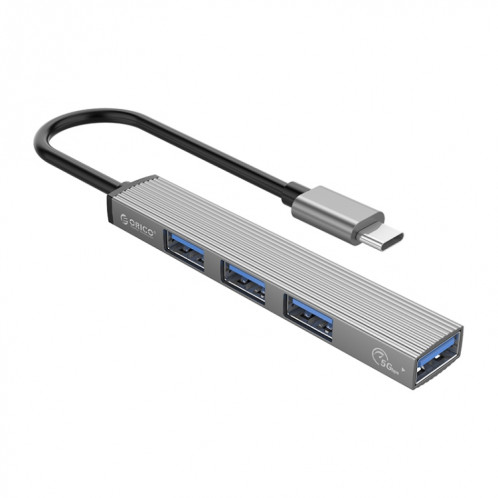 ORICO-AH-13-GY-BP USB 3.0 x 1 + Adaptateur Hub USB-C / Type-C SO3859641-37