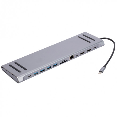 Station d'accueil 12 en 1 Type-C vers double HDMI SH42741028-38