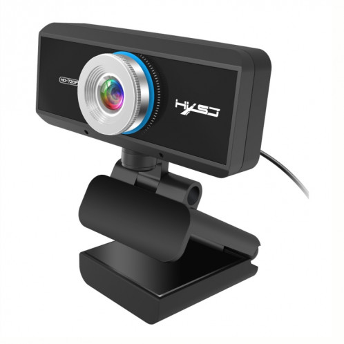 Webcam HXSJ S90 30fps 1 mégapixel 720P HD pour ordinateur de bureau / ordinateur portable / Android TV, avec microphone insonorisant de 8 m, longueur: 1,5 m SH48831124-311