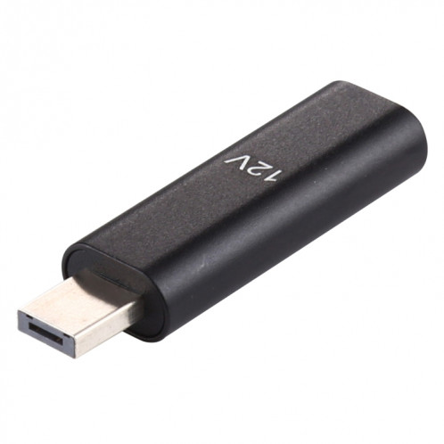 Adaptateur 12V Type-C / USB-C Femelle vers PD en alliage d'aluminium pour Asus (Noir) SH949B364-35
