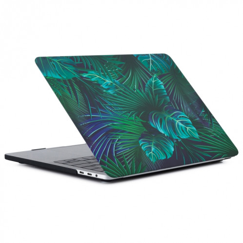 Coque Rigide Motif Palm Leaves PC pour Macbook Pro 13,3 pouces avec barre tactile SH121B1743-36