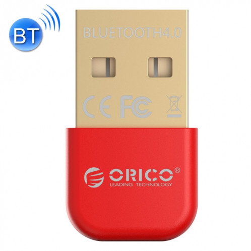 ORICO BTA-403 Adaptateur Bluetooth 4.0 Vitesse de Transfert USB 3Mbps (Rouge) SO658R1692-38