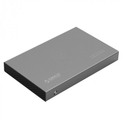ORICO 2518S3 USB3.0 externe boîtier de disque dur de stockage pour 7mm et 9.5mm 2.5 pouces SATA HDD / SSD (gris) SO870H911-312
