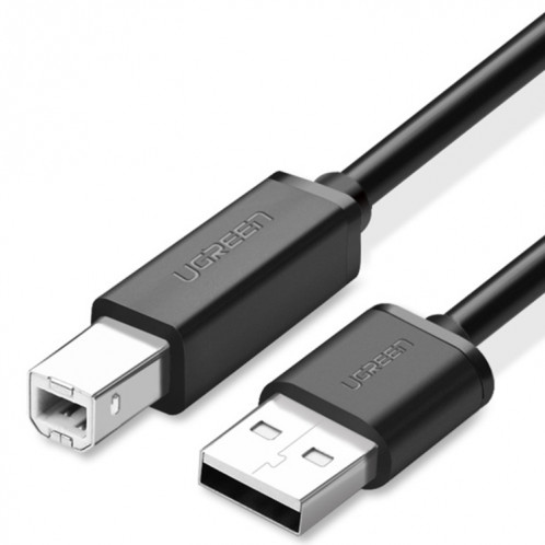 UGREEN Câble de données câble d'imprimante nickelé USB 2.0, pour Canon, Epson, HP, Longueur du câble: 1m SU65681020-38