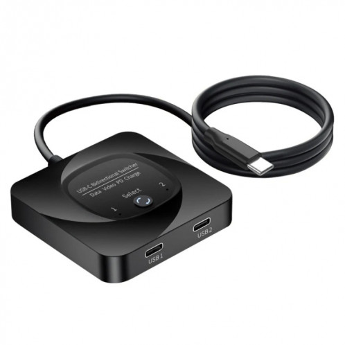 Le commutateur bidirectionnel complet USB-C / Type-C C-HD019 prend en charge l'affichage HD 8K SH6613192-37