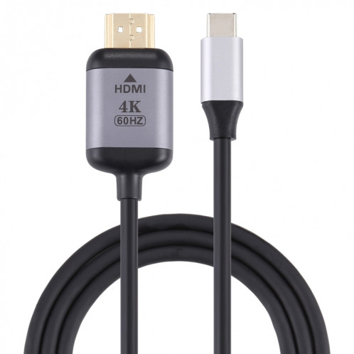 Câble adaptateur 4K 60Hz Type-C / USB-C Mâle vers HDMI Mâle, Longueur: 1,8 m SH68261250-36